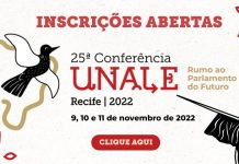 Inscrições abertas para a 25ª Conferência Nacional da Unale