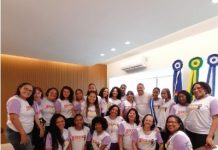 Prefeito do Cabo, keko do Armazém, recebe uma comitiva do Projeto Meninas em Movimento pela Educação, do Fundo Malala