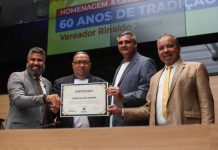 Ceroula recebe homenagem da Câmara Municipal do Recife pelos seus 60 anos