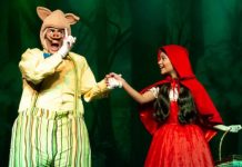Chapeuzinho Vermelho, em uma aventura na Floresta, no Teatro Barreto Junior