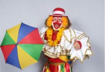 Palhaço Chocolate realiza show gratuito no Carnaval do Shopping Boa Vista