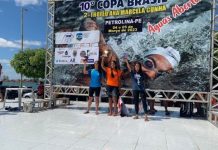 Nadadora pernambucana Sabrina Santos, leva primeiro lugar nas provas de 2,5 e 5 km da 10ª Copa Brasil