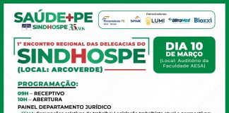 Sindhospe promove 1º Encontro Regional das Delegacias em Arcoverde/PE