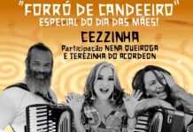 Forró do Candeeiro, no Centro Cultural Galeria Suassuna, faz homenagem às mães, com Cezzinha, Terezinha do Acordeon e Nena Queiroga