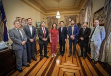 Governadora Raquel Lyra recebe embaixador do Japão no Brasil e debate oportunidades de cooperação com Pernambuco