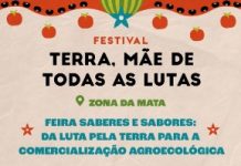 Feira Agroecológica de Tamandaré sedia o Festival Terra Mãe de Todas de Lutas