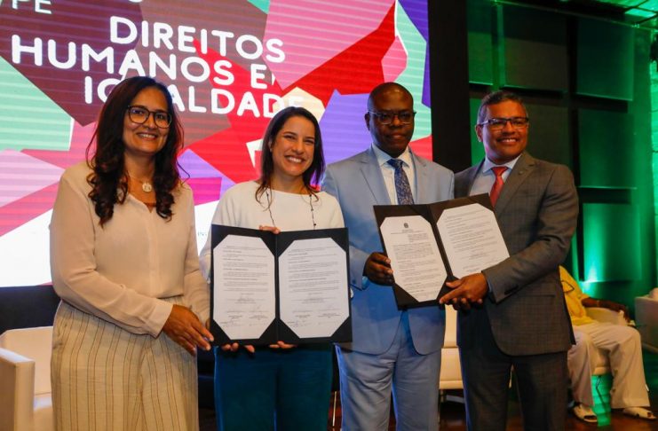 Com a presença do ministro Silvio Almeida, governadora Raquel Lyra assina Pacto Federativo para a Erradicação do Trabalho Escravo e o Fluxo Nacional de Atendimento às Vítimas em Pernambuco