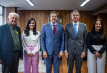 Em reunião com Fernando Haddad, Márcia Conrado, prefeita de Serra Talhada, mostra preocupação com redução do FPM
