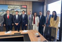 Governadora Raquel Lyra prestigia a posse de Silvio Costa Filho como ministro dos Portos e Aeroportos