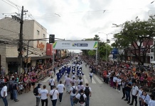 Milhares de pessoas prestigiaram Desfile Cívico-militar, em Jaboatāo Centro