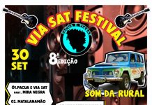 8ª Edição do Via Sat Festival acontece neste sábado (30), em Paulista