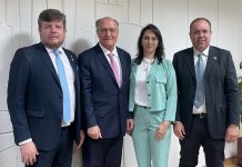 Em encontro com o vice-presidente Geraldo Alckmin, Simepe destaca pautas importantes em defesa da categoria
