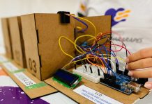 Jovens do Instituto Shopping Guararapes apresentam projetos inovadores em Feira de Robótica