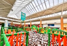 O Parque Páscoa Encantada inaugura o clima festivo da Páscoa, no Shopping Guararapes