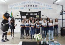 Alunos da rede de ensino do Jaboatão participam do Dia Estadual de Combate às Arboviroses