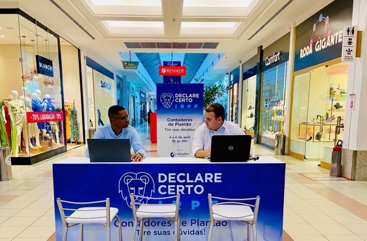 Consultoria gratuita na Declaração do Imposto de Renda: Shopping Guararapes recebe o DIA D do Declare Certo, nesta 5ª feira (25)