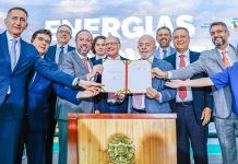 Em Brasília, governadora em exercício Priscila Krause participa do evento de assinatura da MP das energias renováveis e da redução da tarifa de energia