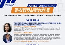 Workshop do SENAI-PE vai capacitar conexões para o futuro da construção civil