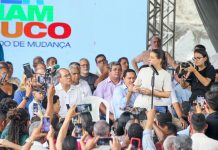 Prefeito de Jaboatão, Mano Medeiros, e Governadora de Pernambuco, Raquel Lyra, assinam ordem de serviço para obras de contenção e urbanização em Jardim Monte Verde