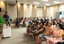 Palestra sobre primeiros socorros reúne gestantes beneficiárias da Unimed