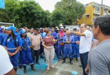 Prefeito de Jaboatão, Mano Medeiros, acompanha mutirão de infraestrutura com mais de 400 trabalhadores, em Barra de Jangada