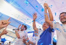 Cabo: Vice-prefeito Arimatéia levanta a voz contra a corrupção do adversário, durante a convenção da chapa de Keko do Armazém