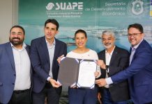 Governadora Raquel Lyra e ministro Silvio Costa Filho, anunciam investimento de R$ 123 milhões para conclusão da recuperação do molhe do Porto de Suape