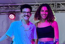 Duo Lua e Lucas cantam no Shopping Costa Dourada