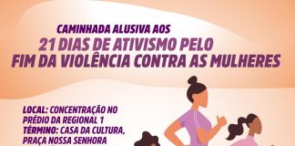 Jaboatão promove caminhada pelo fim da violência contra as mulheres