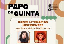 Vozes Literárias Dissidentes: Livraria do Jardim recebe Amara Moira e Odailta Alves