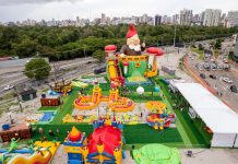 Maior Parque de Infláveis do Mundo, o Pula Pula Park, aporta no Shopping Guararapes