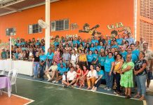 Trabalhadores e trabalhadoras do Centro Espírita Manuel Quintão participaram no domingo, 15/12, de café da manhã para celebrar os 30 anos da entidade espírita