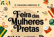 Compras natalinas com cultura e consciência na Livraria do Jardim, na Feira das Mulheres Pretas e Cabrochas