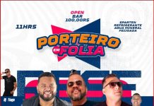PRÉVIA: Bloco “Porteiro em Folia” acontece neste domingo (23) com festa pelos 26 anos da agremiação