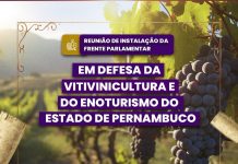 Alepe instala nesta 4ª feira(19), Frente Parlamentar em defesa do Enoturismo