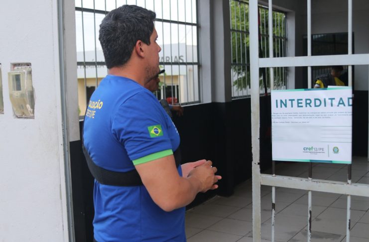 CREF12/PE: Operação de Olho no Agreste interdita academias em Pernambuco