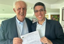 Jarbas Filho registra chapa pelo comando do MDB de PE encabeçada pelo ex-governador Jarbas Vasconcelos, e forte apoio de 80% dos prefeitos