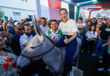 Governadora Raquel Lyra marca presença no 51⁰ Festival Nacional de Jericos, em Panelas, no Agreste pernambucano