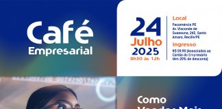 Fecomércio PE promove nova edição do Café Empresarial, com foco em inteligência artificial, para vendas e atendimento