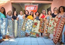 Associação de Tapeceiras de Lagoa do Carro (Astalc) participa da 25ª Feira Nacional de Negócios do Artesanato – FENEARTE