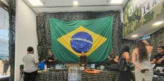 Shopping Guararapes recebe exposição do Exército, em homenagem à Semana do Soldado