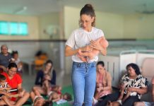 Semana do Bebê no Jaboatão tem início com atividade de relaxamento para bebês e seus pais
