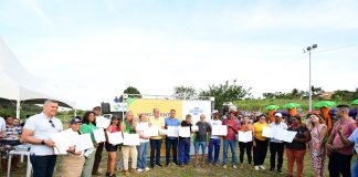 Mano e Andréa Medeiros celebram conquistas para a agricultura familiar do Jaboatão, em evento festivo na Zona Rural