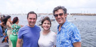 Daniel Coelho e Priscila Krause participam da abertura da Refeno