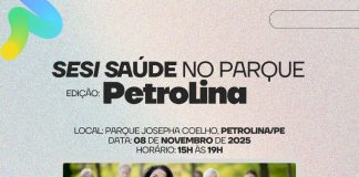 SESI-PE leva o projeto “Saúde no Parque” á Petrolina, com ações gratuitas de promoção do bem-estar