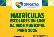 Prefeitura do Jaboatão inicia reserva de matrícula para estudantes novatos do ano letivo 2026