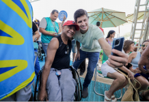 Projeto Praia Sem Barreiras celebra 13 anos e presta homenagem a Mosana Cavalcanti