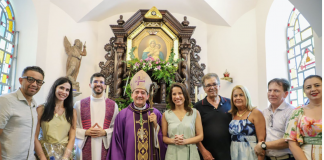 Em Olinda, governadora Raquel Lyra anuncia obras de R$ 1,4 milhão de contenção de encostas e reforma do Santuário Mãe Rainha