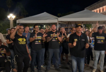 Sem diálogo, Policiais Civis mantêm acampamento na frente do Palácio do Campo das Princesas