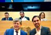 Tadeu Calheiros homenageia publicitário Michel Campos com o Prêmio Graça Araújo